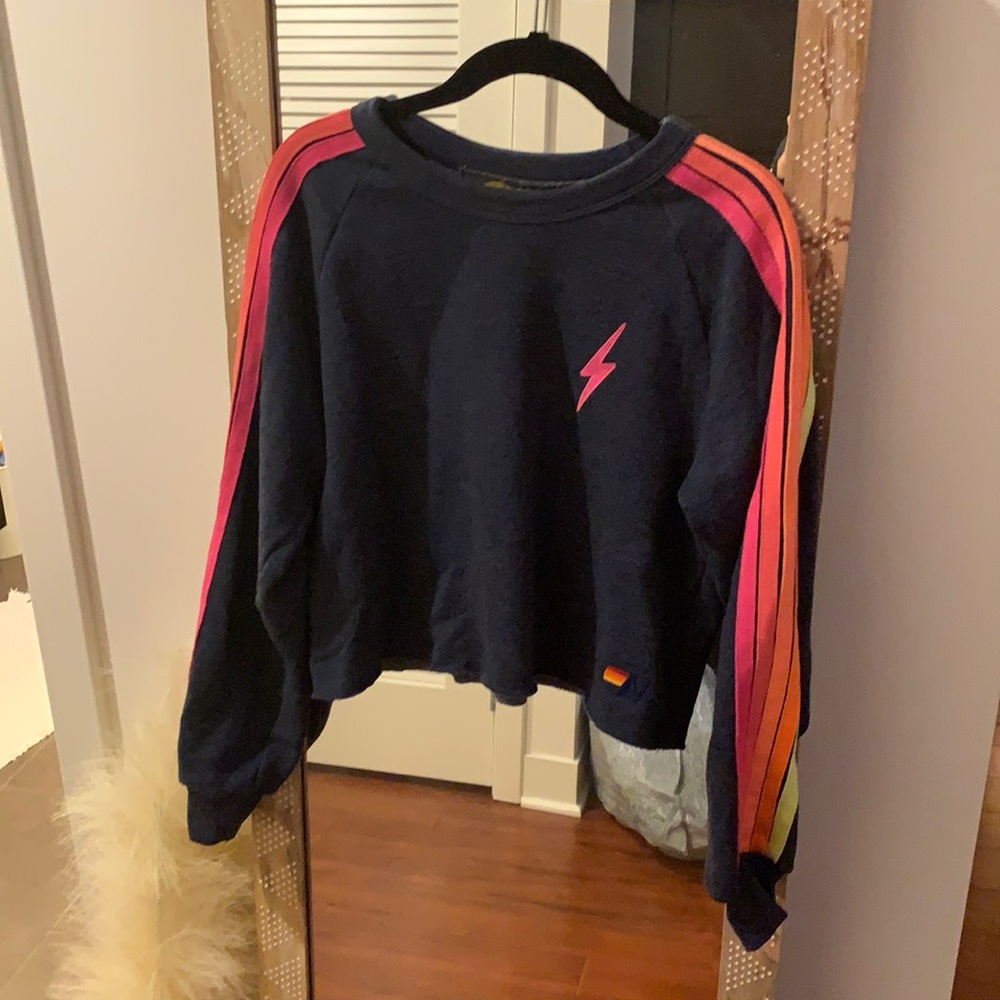 Barely Worn Aviator Crewneck